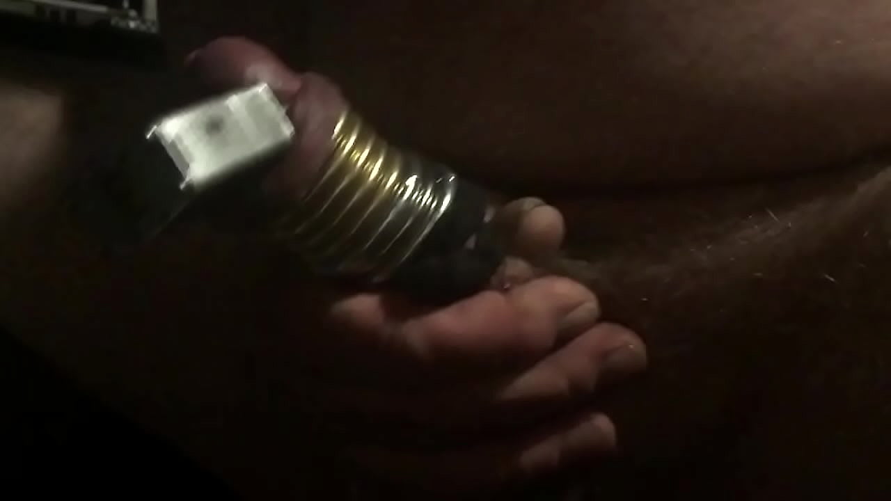 Slow motionPenis bondage