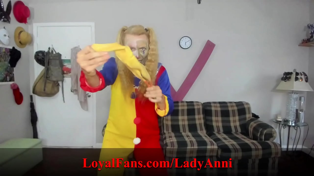 The lady is now a psychotic clown called  Psycho Anni!!!