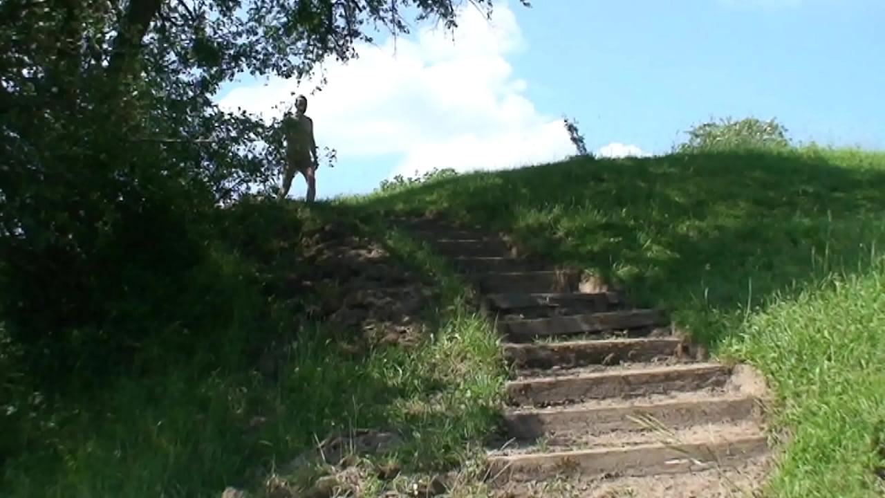 Walking on stair