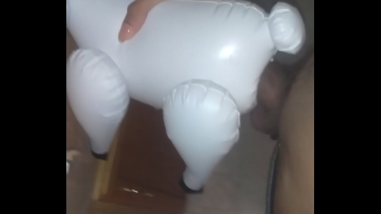 Fucking my blow up sheep