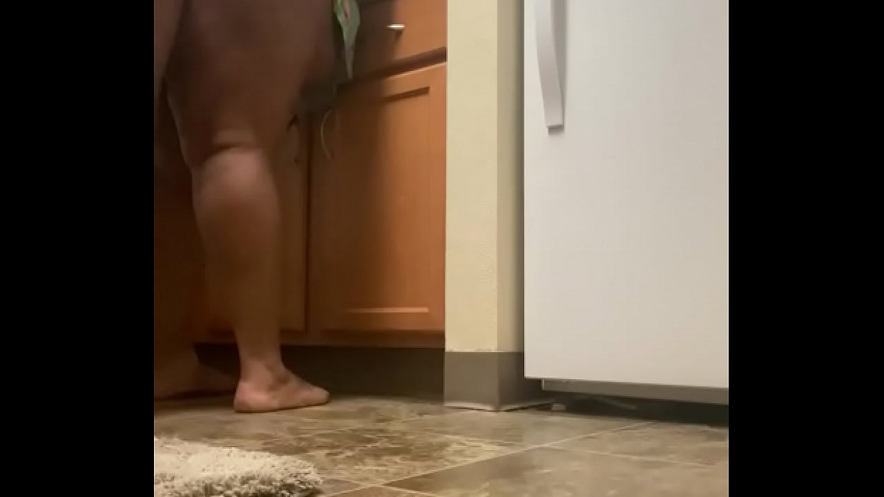 Trying to cook but my man wanted to fuck