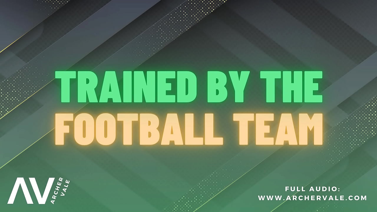 Football team bangs their gay bitch [M4M Audio]