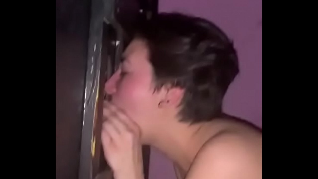 Glory hole Whore swallows multiple loads