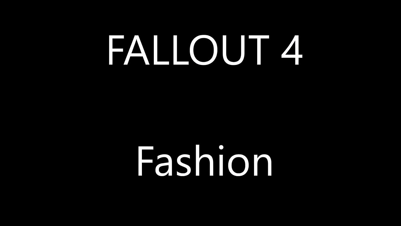 FO4 Slutty Fashion Show #12