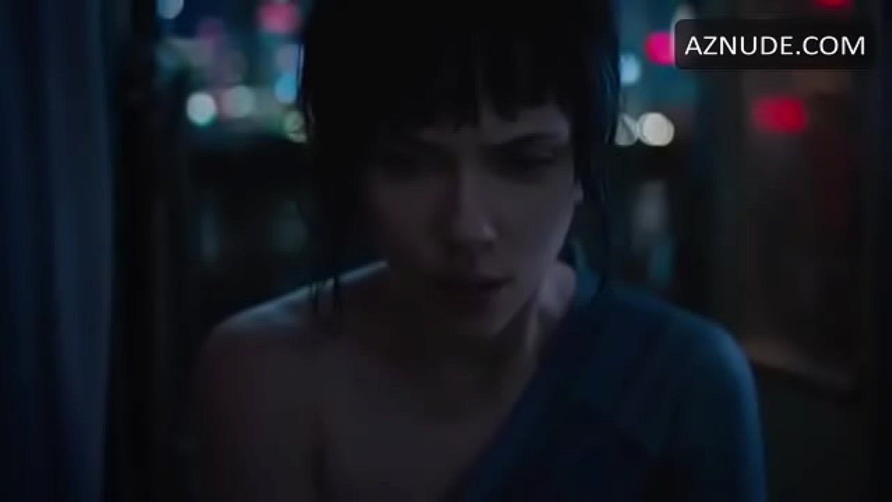 Scarlett Johansson Sexy Scene From Ghost in The Shell