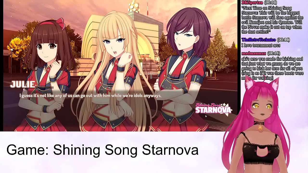 VTuber LewdNeko Plays Shining Song Starnova Mariya Route Part 6