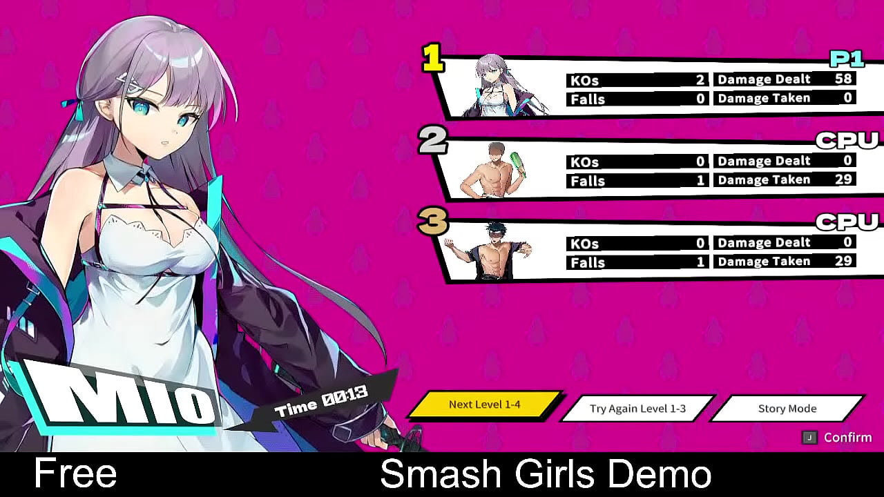 Smash Girls Demo (Free Steam Demo Game) Hentai,NSFW,2D, Fighter, Action, Action RPG, Game, Demo