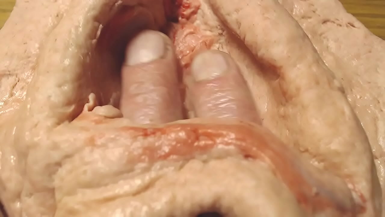 Clay animation simulation of finger fucking and fisting close up and extreme!!