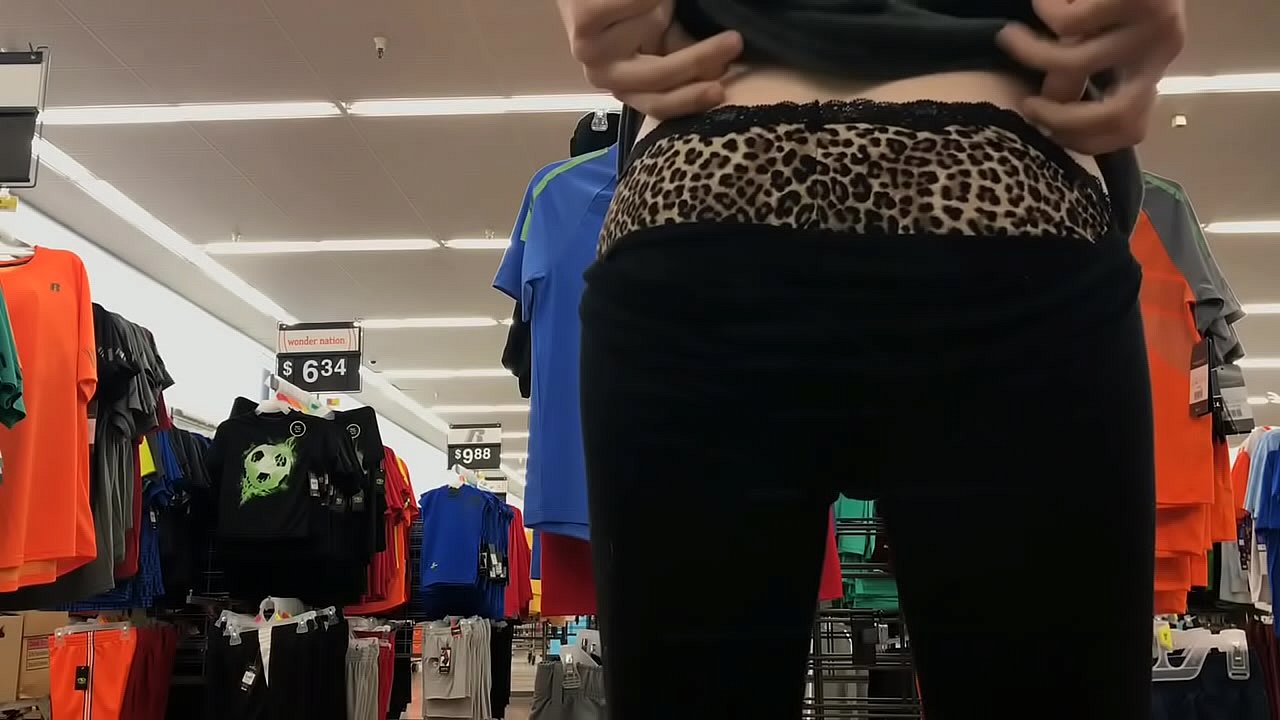 Sissy in Walmart