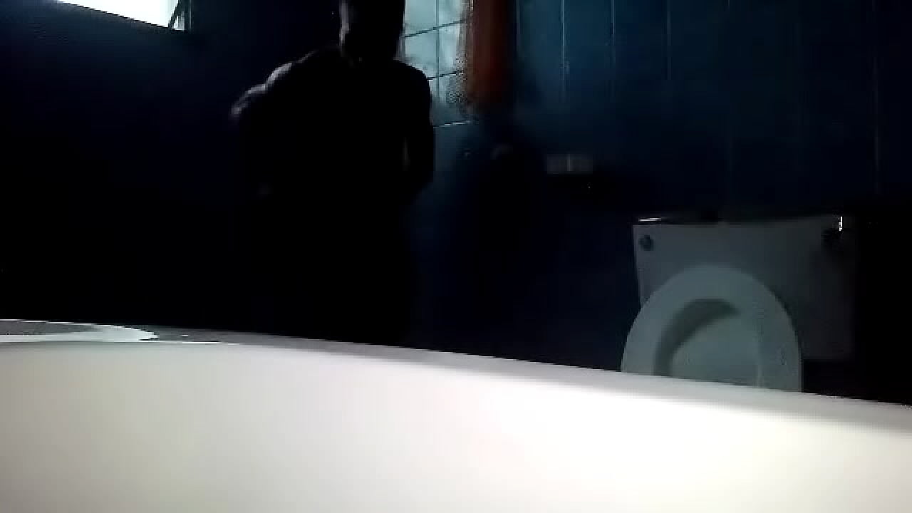 A boy Cut on Camera on a Hotel Bathroom