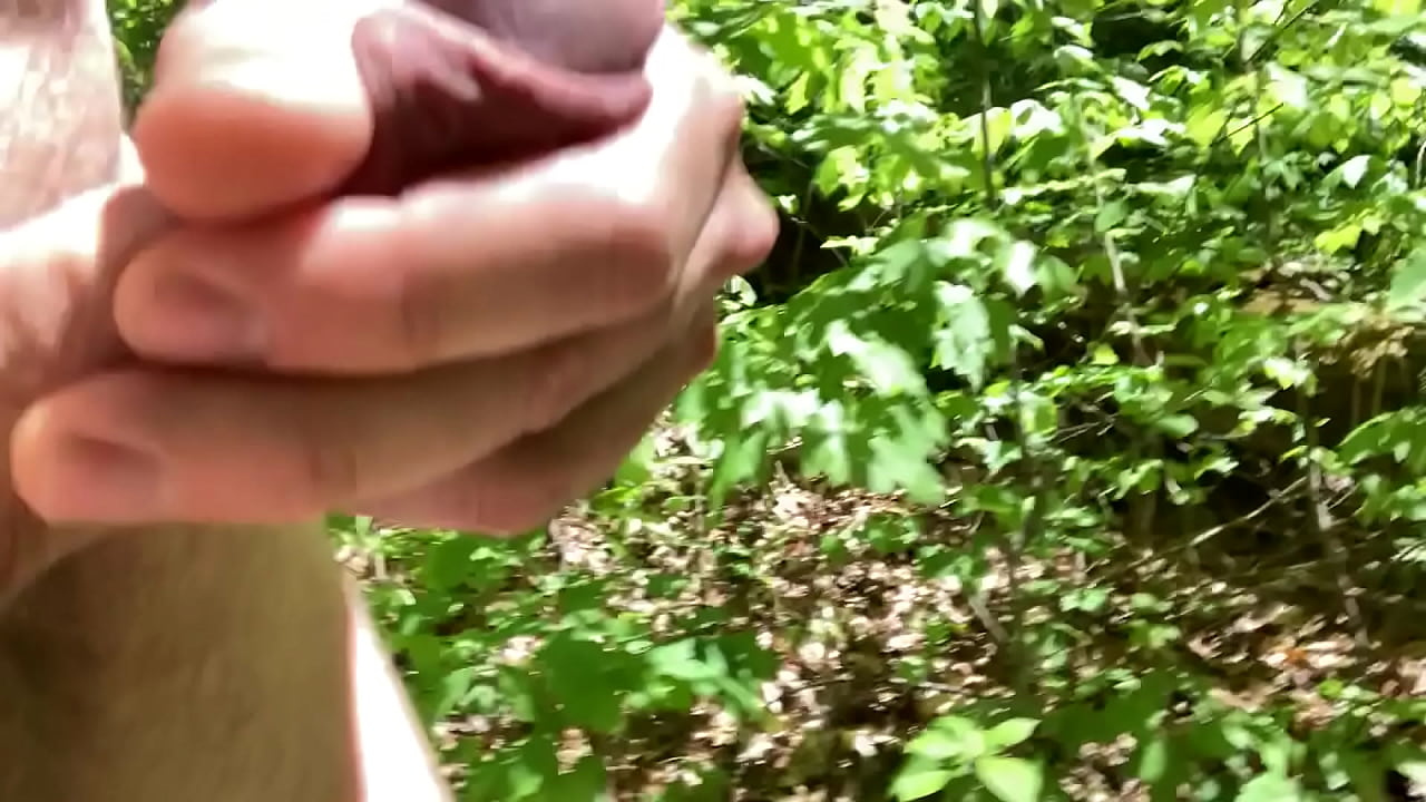 Naked walk through the woods for miles