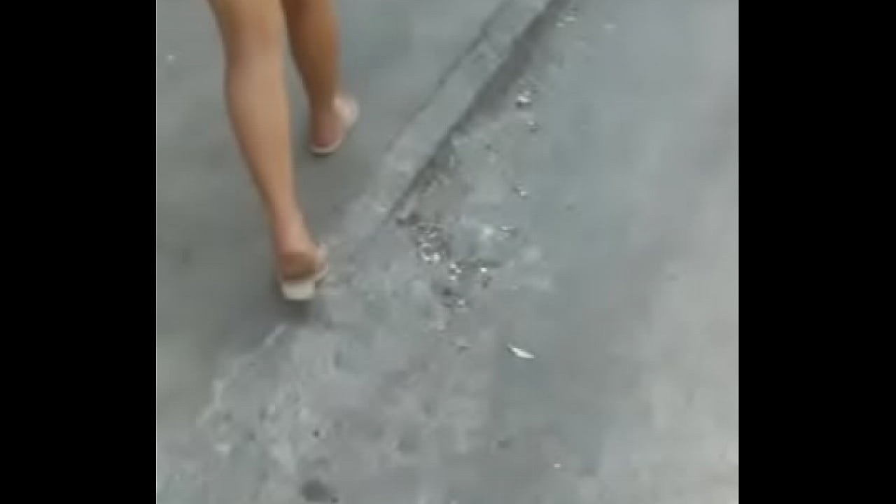 Culona en la calle