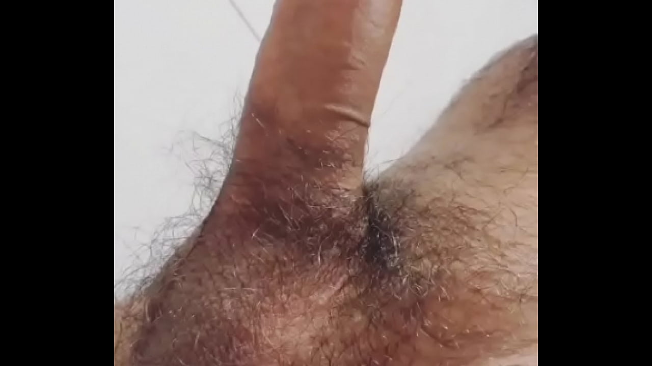 masturbating big hairy dick