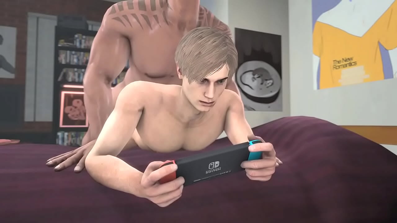 Leon playing his switch but Aquaman is too horny