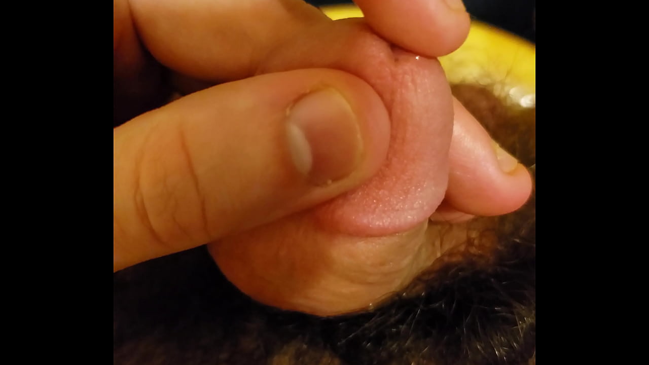 Milked some sticky precum