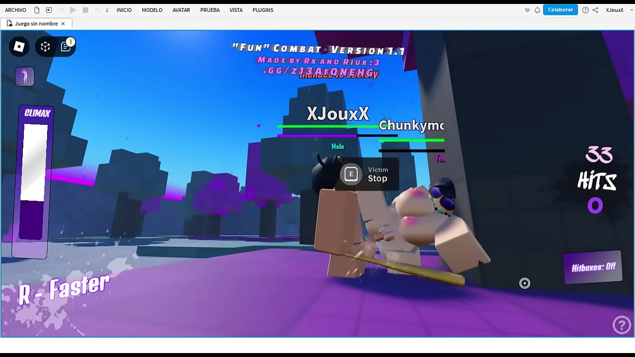 follo a una random en Roblox y le gusta que me la folle