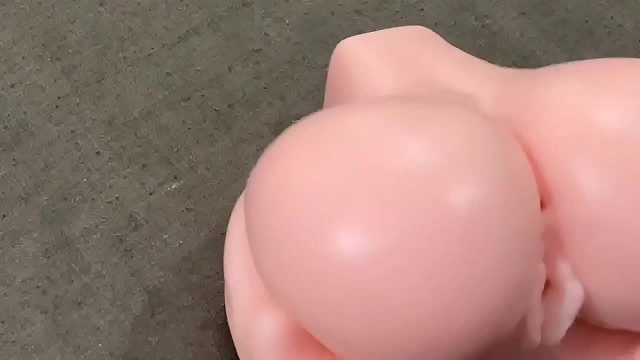 Silicone sex doll ass and pussy fucked