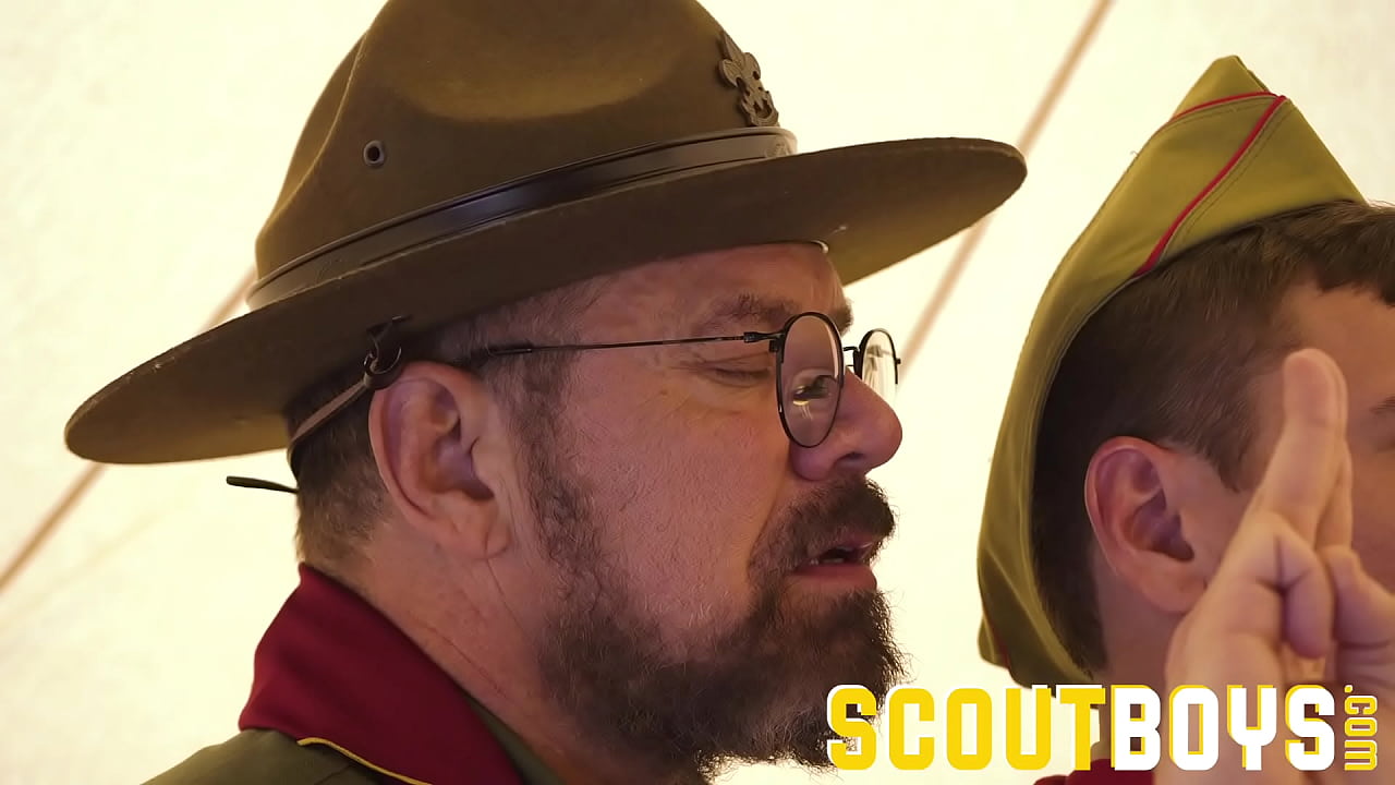 DILF Scoutmaster Barebacks Young Twink