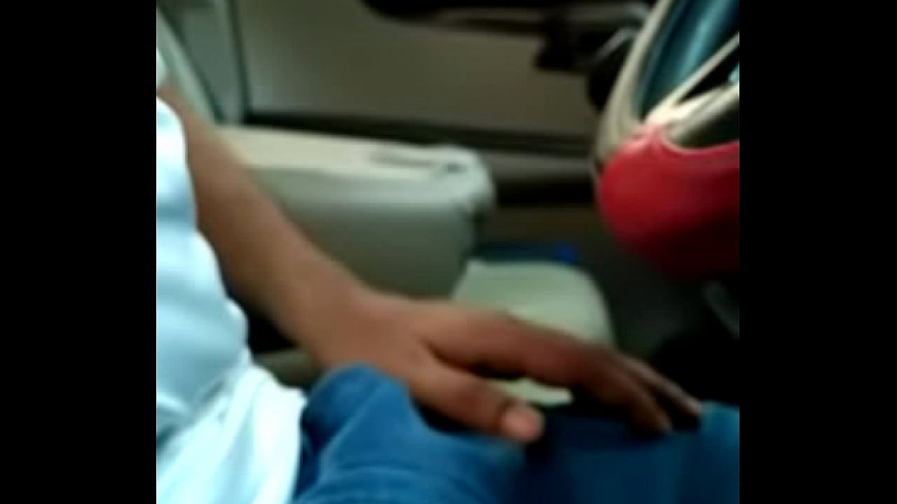 Public Indian dick flash in car