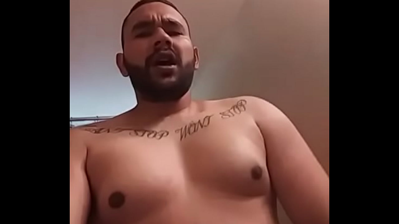 Me jacking off my brown cock