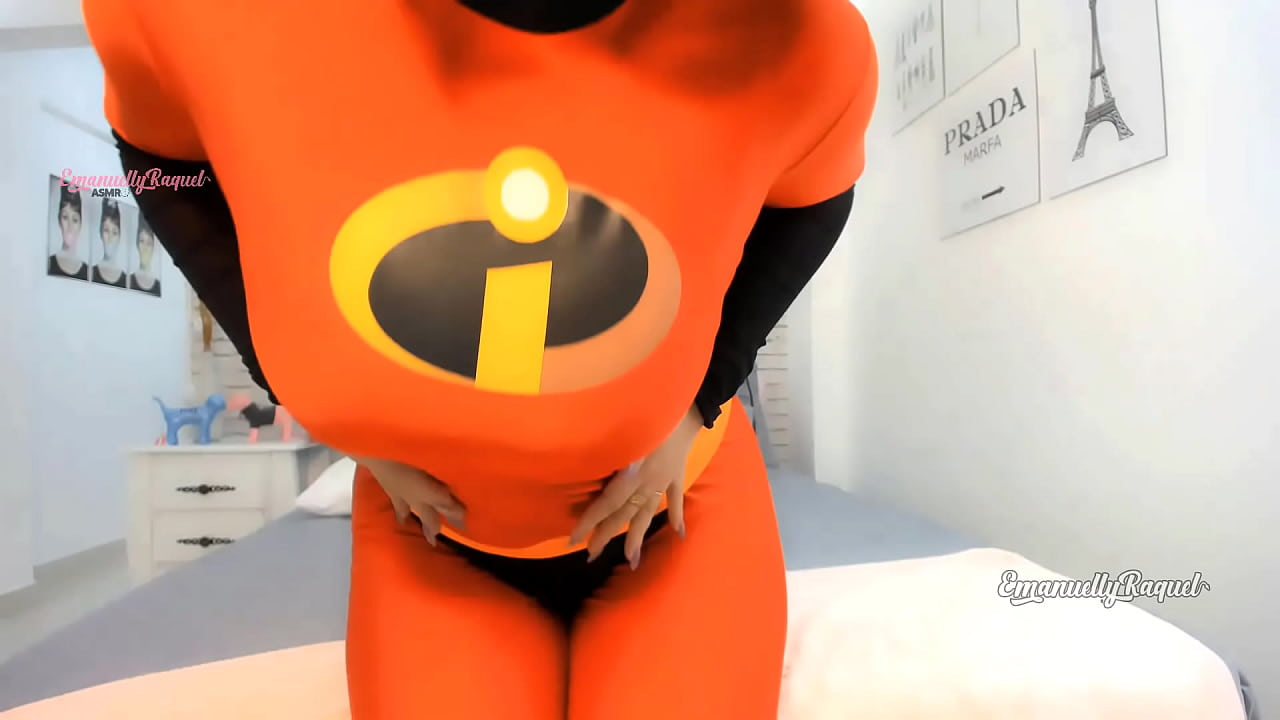 Sexy elastigirl cosplay curvy girl from brazil giving the hottest joi, jerk off instructions to you, making you reach the best orgasm