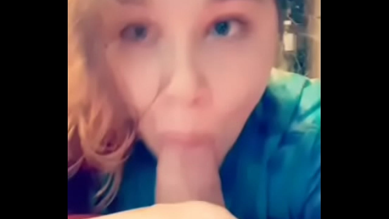 Bitch giving blowjob