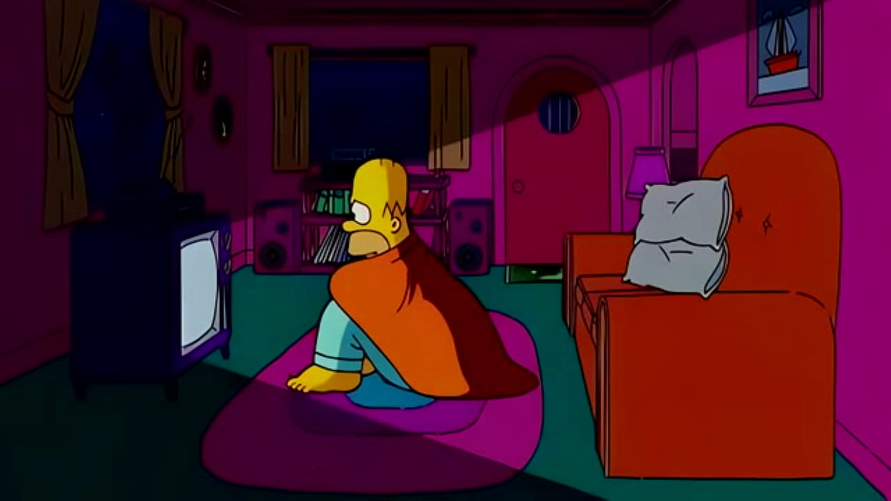 Homero Simpson - tu falta de querer , con esta música se pondrán a pensar en todo lo que hicieron mal