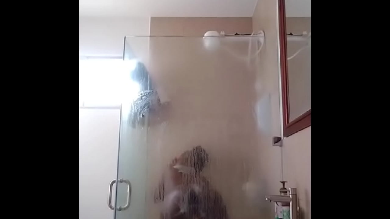 They Said Don't Drop Soap But Ebony Girl In The Shower Dropped The Dildo Dick OMG LOL - Mastermeat1