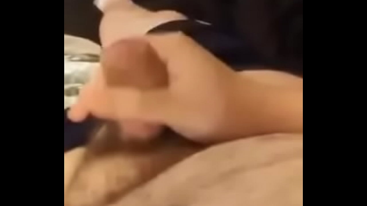 Sucking husband’s little dick