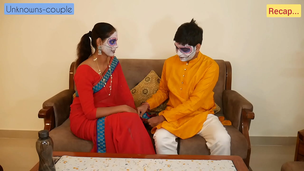 Desi Sali Sapna turned horny while celebrating festival with jiju
