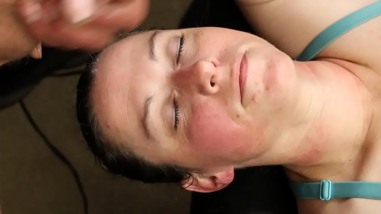 Step sister enjoys being glazed with warm cum