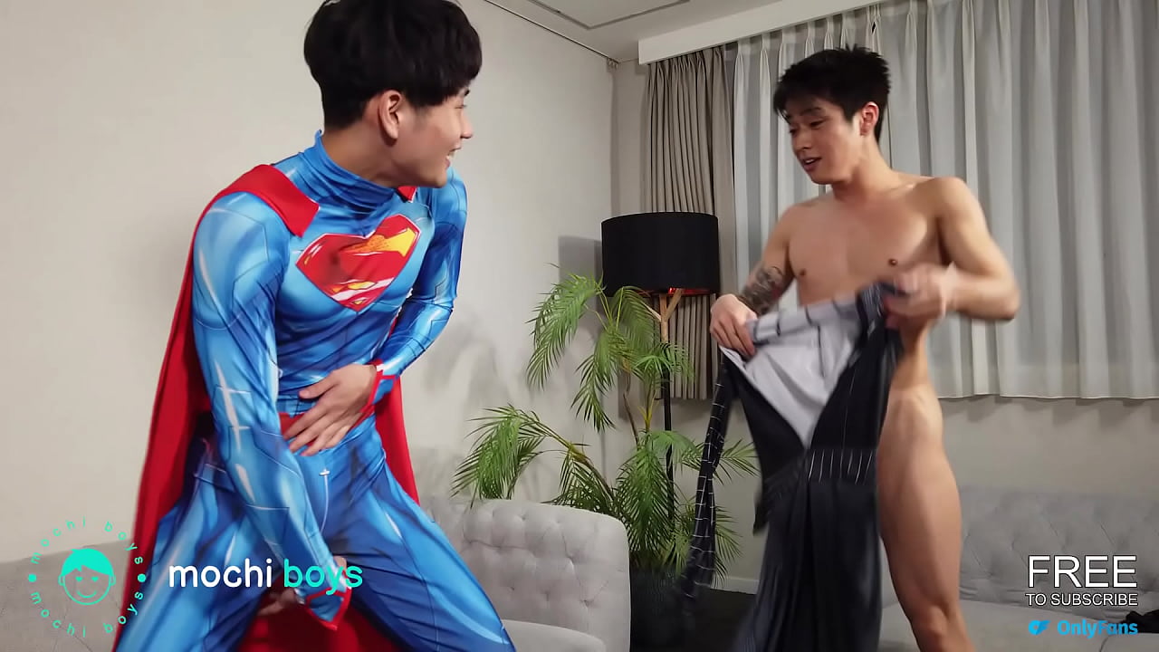 Spiderman x Superman Fetish Cosplay