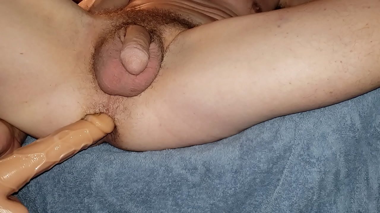Toy deep in my ass