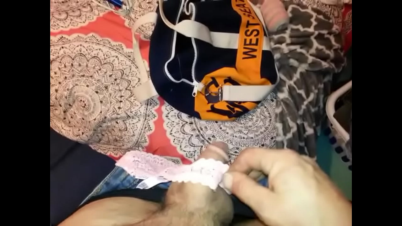 going through panties