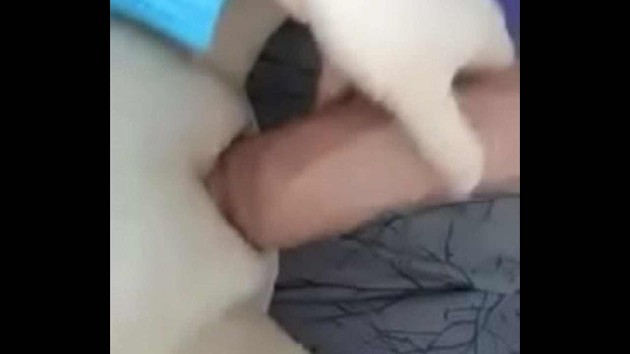 Pussy stretched by huge dildo