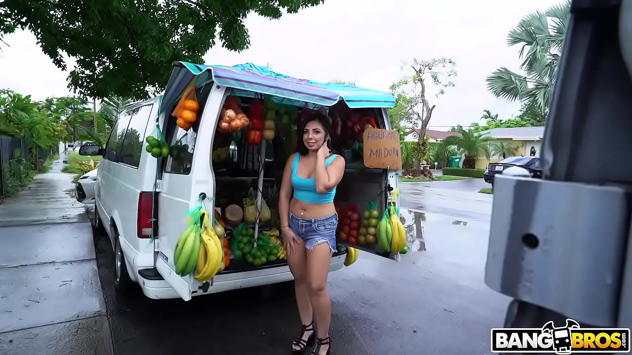 Picking Up The Fruit Lady