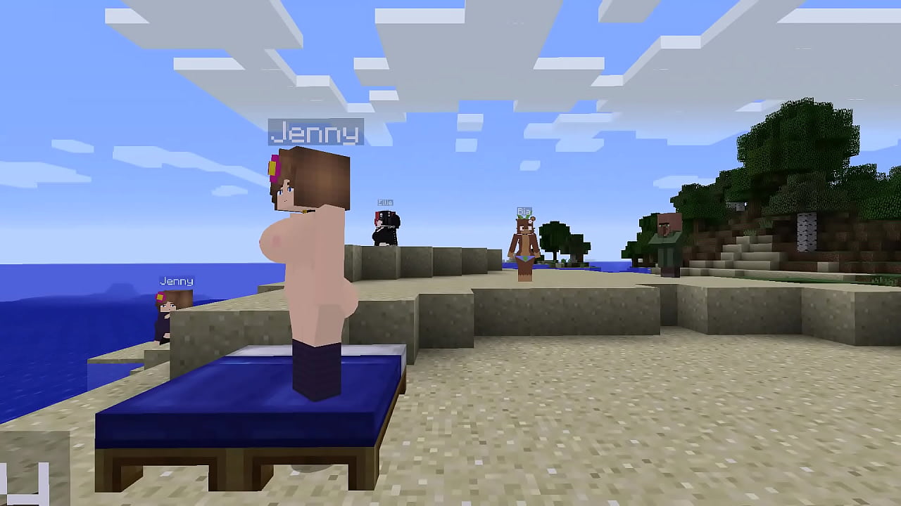 JENNY MOD MINECRAFT SEXO BOTEI NA BUCETA