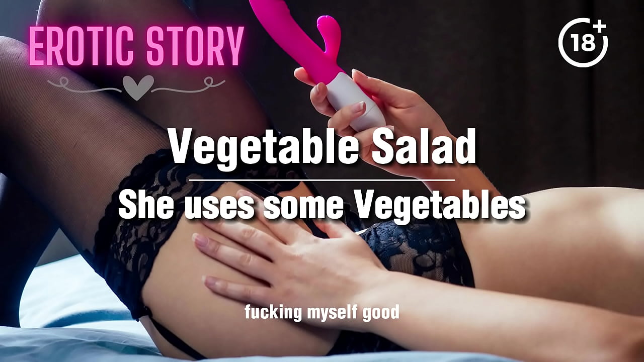 She uses some Vegetables