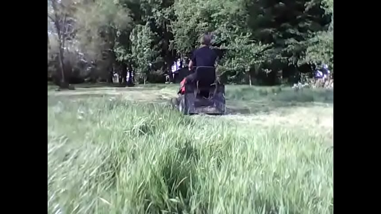 veggie used as a plug on the tractor