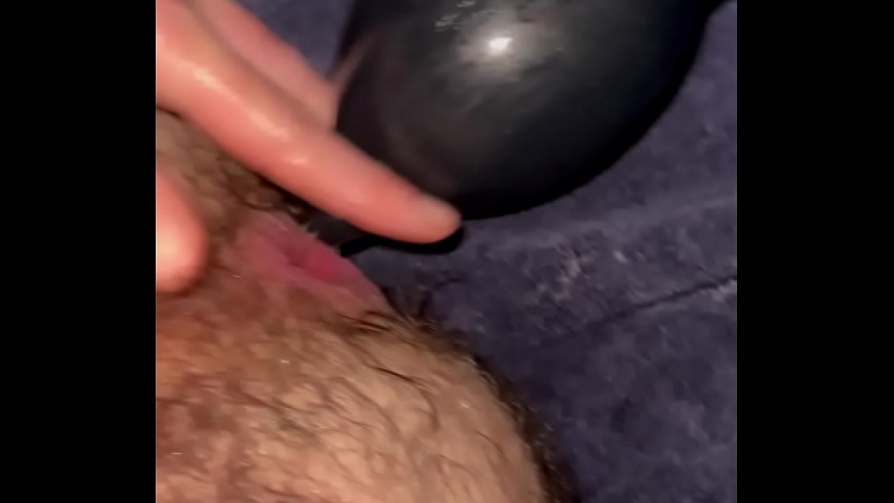 Extreme inflatable anal toy destroying asshole