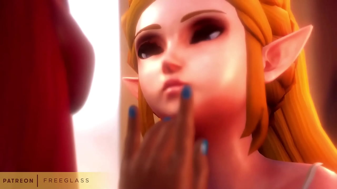 Lesbian Urbosa Fingers Young Slave Girl Zelda