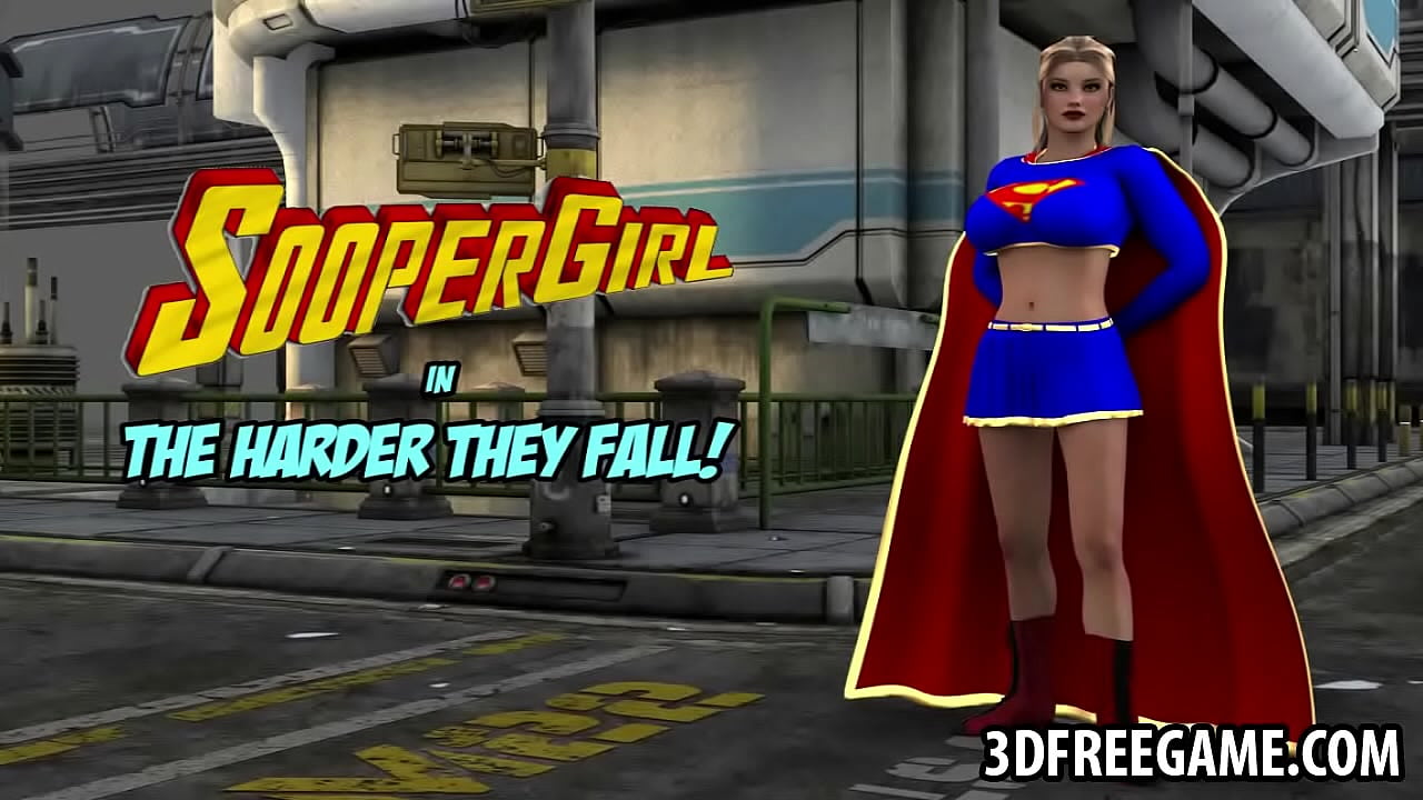 3D Supergirl gets fucked by a musclular stud