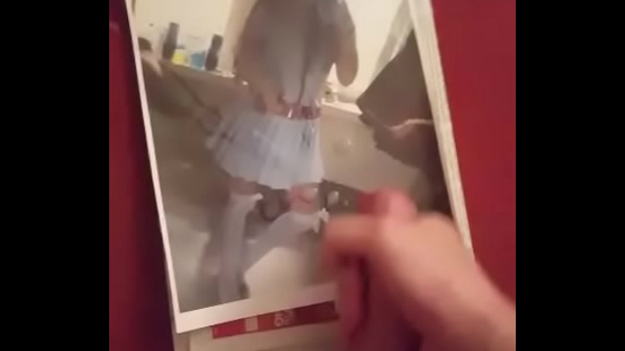 Cute nurse gets a cum tribute