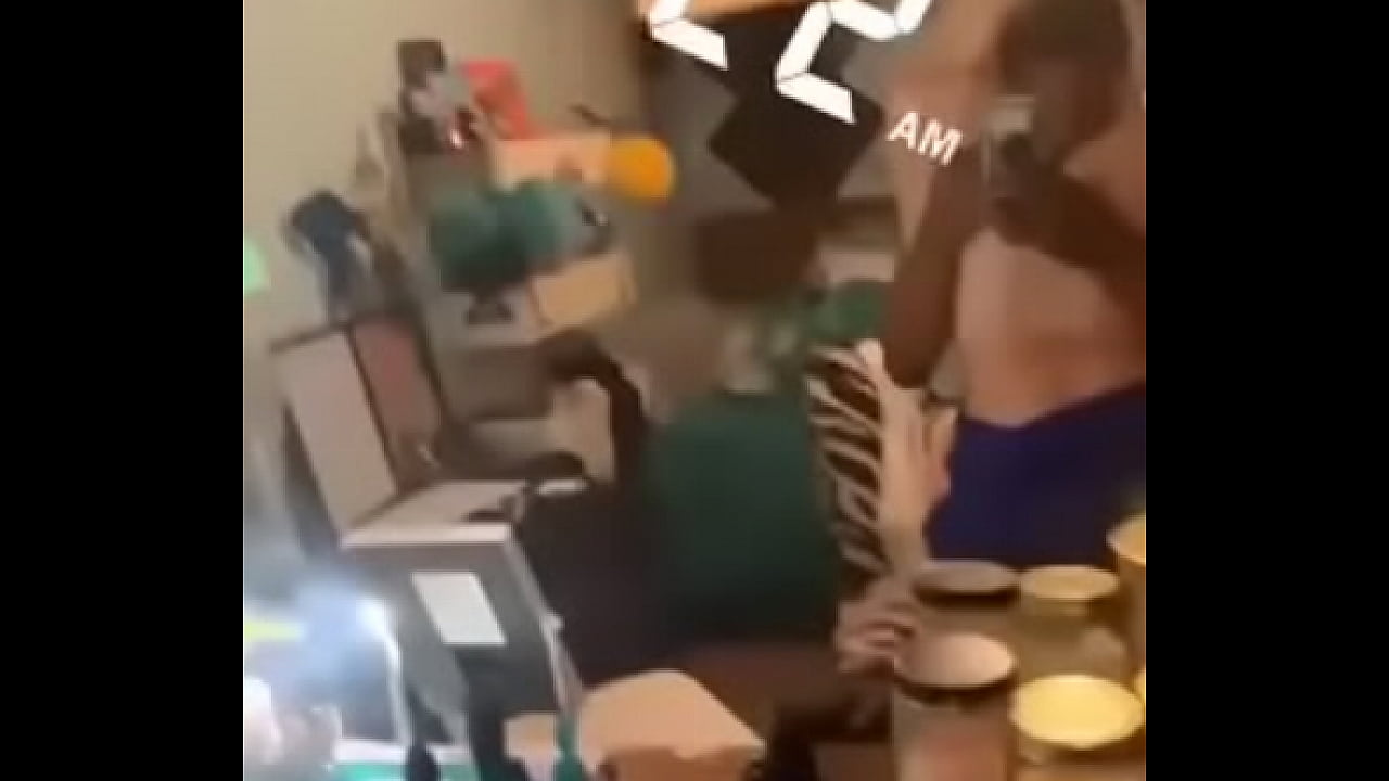 Thot pussy getting ate while step are downstairs!