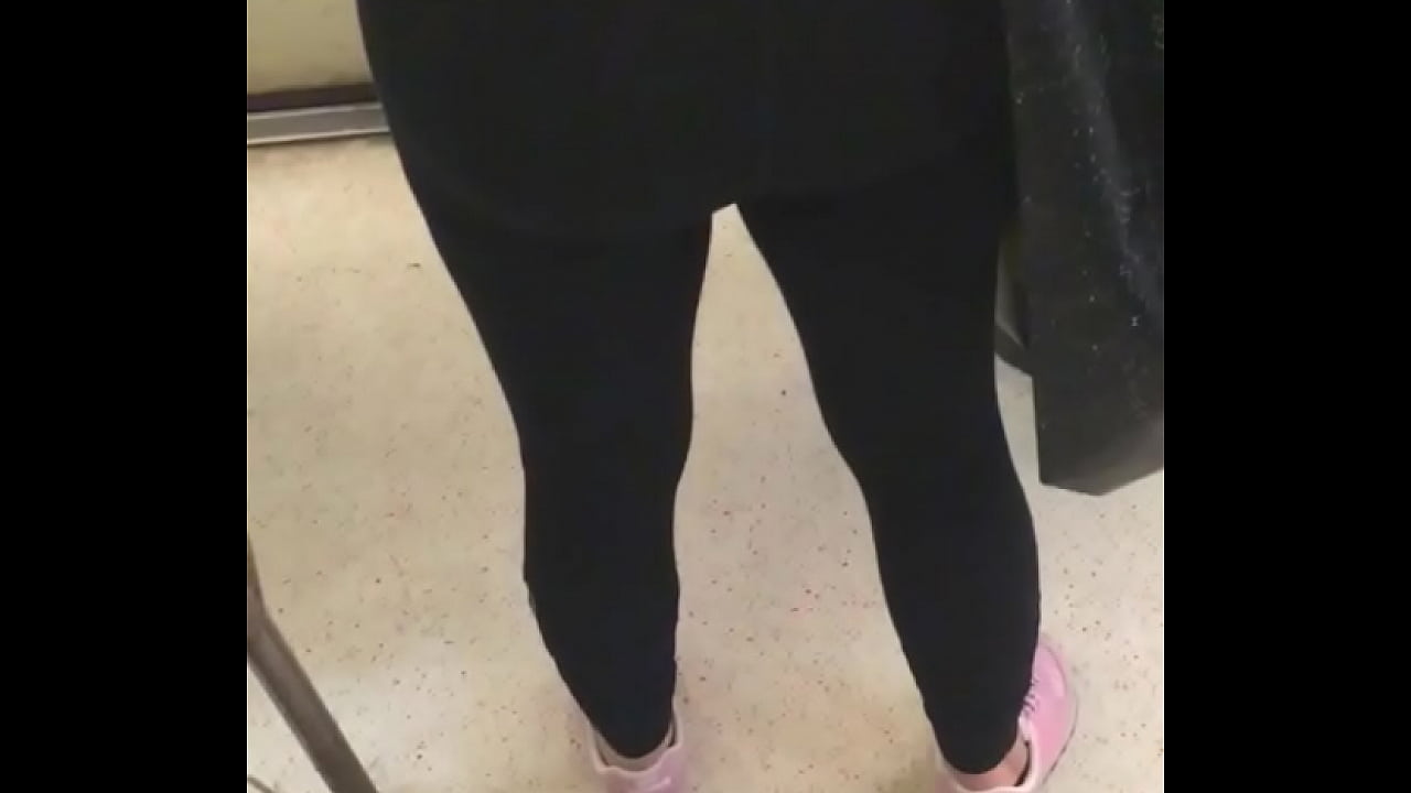 Big ass white bitch voyeur subway