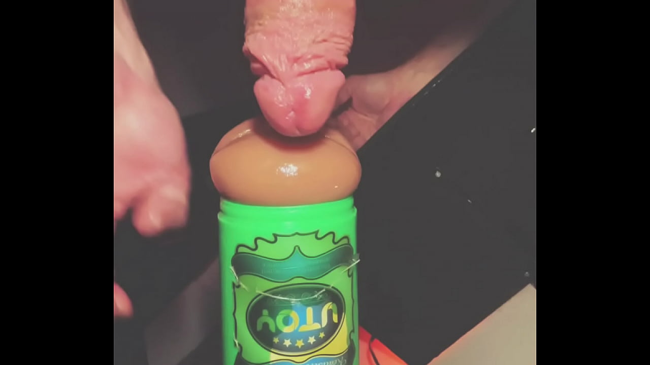 POV Large cock fucking a fleshlight