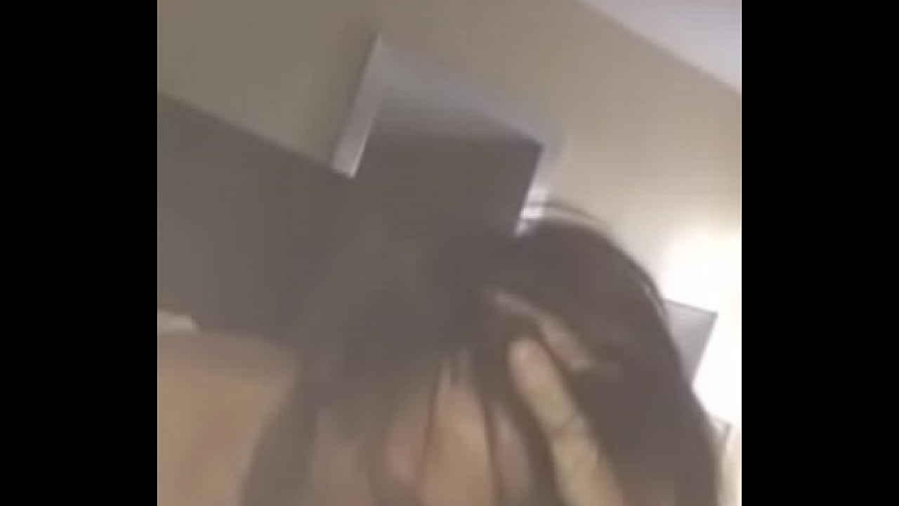 Brunette cheater sucks cock