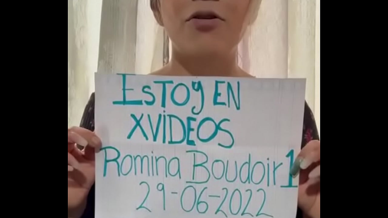 Vídeo de verificación para mi xvideos y que me verifiquen