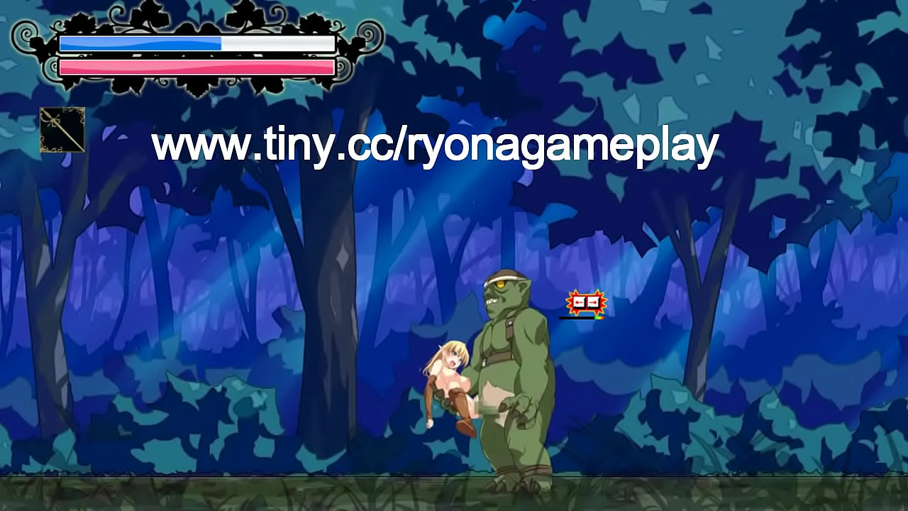 Elf woman in sex with orks in hot sexy hentai ryona gameplay