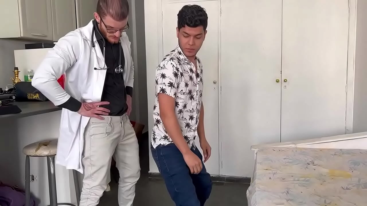 Naughty doctor eating the patient
